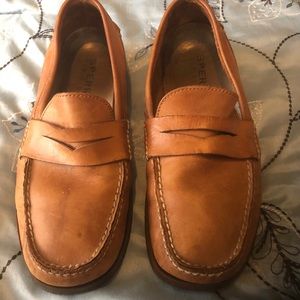 FIRM EUC wore a few times,Soft tan Leather loafers